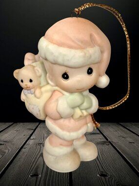 Precious Moments Ornament - 1994 - Bringing You A Merry Christmas - #528226